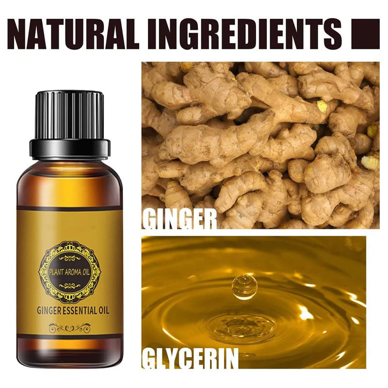 Natural Belly Drainage Ginger Oil